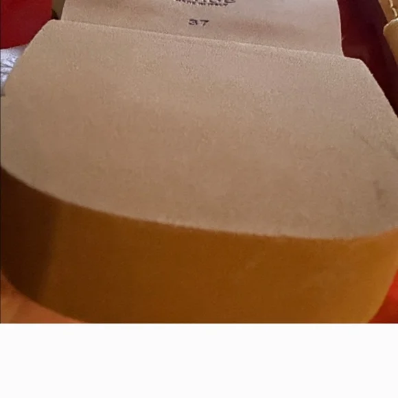 Chloé Woody Tan & Cream Sandals (NEW) - Picture 6 of 7